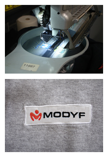 Ecusson brodé vêtement de travail avec écusson brodé