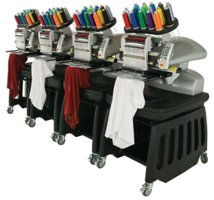 Broderie vêtements de travail Machines et fils pour broder les vêtements de travail