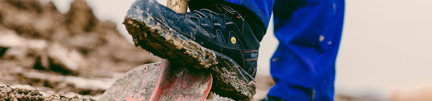 Chaussures de sécurité sales