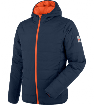 BLOUSON DE TRAVAIL MATELASSÉ MOON MARINE-ORANGE